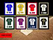 High School Senior Night Girls Softball Baseball Gift Picture frame Jersey 20x24  shopmodernmemory.com 