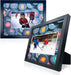 Hockey Picture Frame Modern 5x7 Photo Display Frame 12x14.5