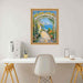 32x48 Frame Italian Bright Gold Beaded Picture Frame