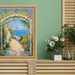 32x48 Frame Italian Bright Gold Beaded Picture Frame