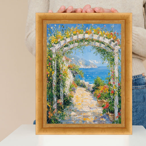 32x48 Frame Deep Italian Florentine Gold Leaf Shadow Box Picture Frame