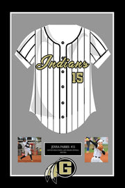 High School Senior Night Gift Student Athletes Jersey Print