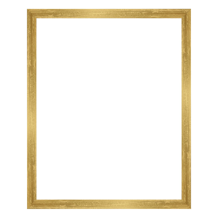 Metallic 1" Wide Deep Picture Frame for Canvas &amp; Shadow Box - Gold &amp; Silver | 100+ Sizes | Custom Made
