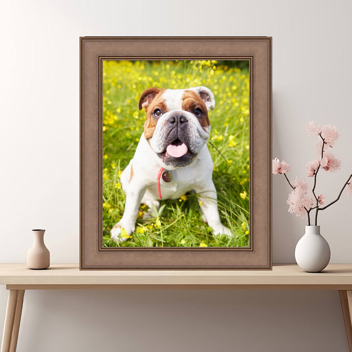 Mocha Mousse Bronze Picture Frame  shopmodernmemory.com 