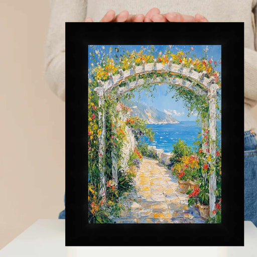 32x48 Frame Modern Gallery Wall Gloss Black Picture Frame - Frame