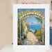 10x15 Frame Modern Gallery Gloss White Picture Frame-