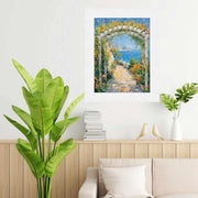 20x20 Frame Modern Gallery Gloss White Picture Frame-