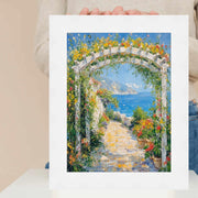 22x22 Frame Modern Gallery Gloss White Picture Frame-