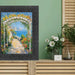 20x20 Frame Modern Retro Glossy Black Glitter Picture Frame