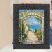 30x40 Frame Modern Retro Glossy Black Glitter Picture Frame