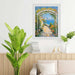 Modern White Wash Wood Grain Picture Frame Home Office