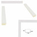 12x16 Frame Modern White Wash Wood Grain Picture Frame