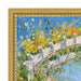 32x48 Frame Narrow Bead Antique Gold Picture Frame