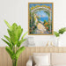 Narrow Bead Antique Gold Picture Frame Office Décor