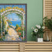 40x60 Frame Narrow Black Stars Picture Frame