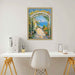 Narrow Gold Stars Picture Frame Office Décor
