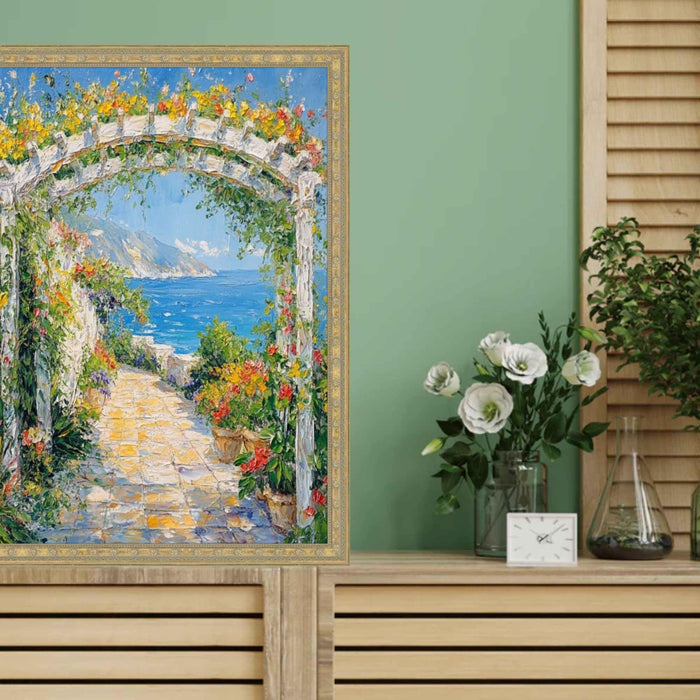 20x20 Frame Narrow Gold Stars Picture Frame