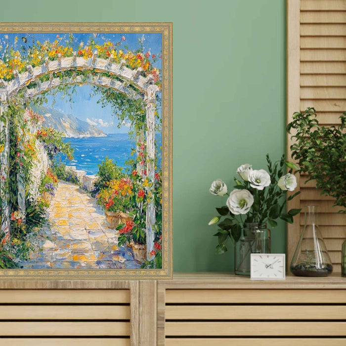 32x48 Frame Narrow Gold Stars Picture Frame