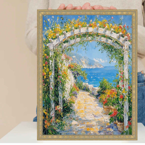 32x48 Frame Narrow Gold Stars Picture Frame