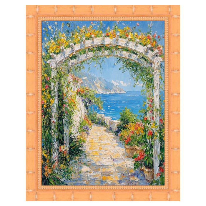 32x48 Frame Natural Wood Bamboo Picture Frame