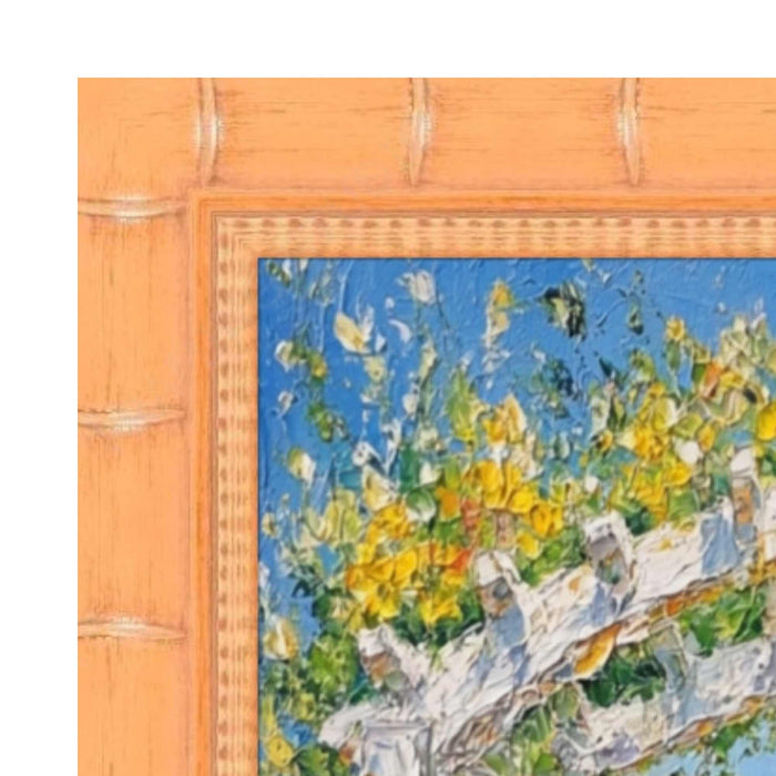 32x48 Frame Natural Wood Bamboo Picture Frame