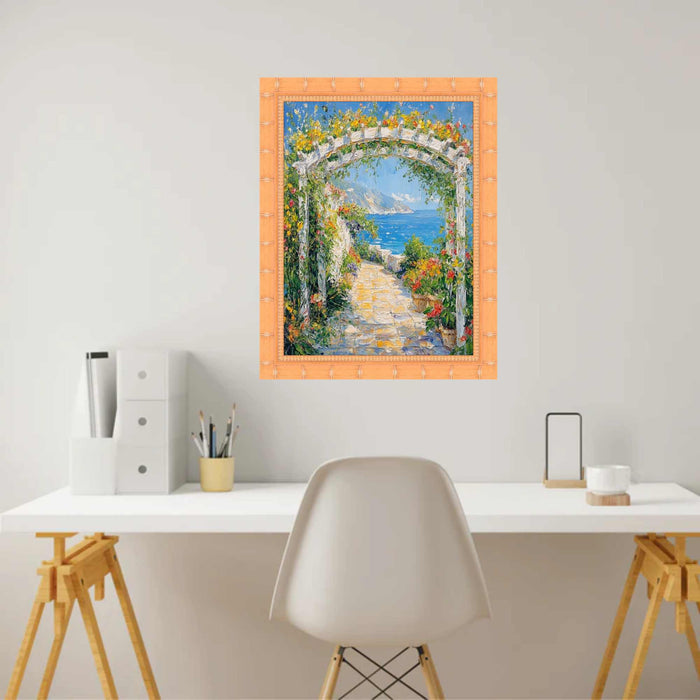 32x48 Frame Natural Wood Bamboo Picture Frame