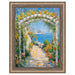10x15 Frame Nautical Rope Dock Boat Rustic Brown Picture Frame