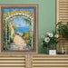 22x30 Frame Nautical Rope Dock Boat Rustic Brown Picture Frame