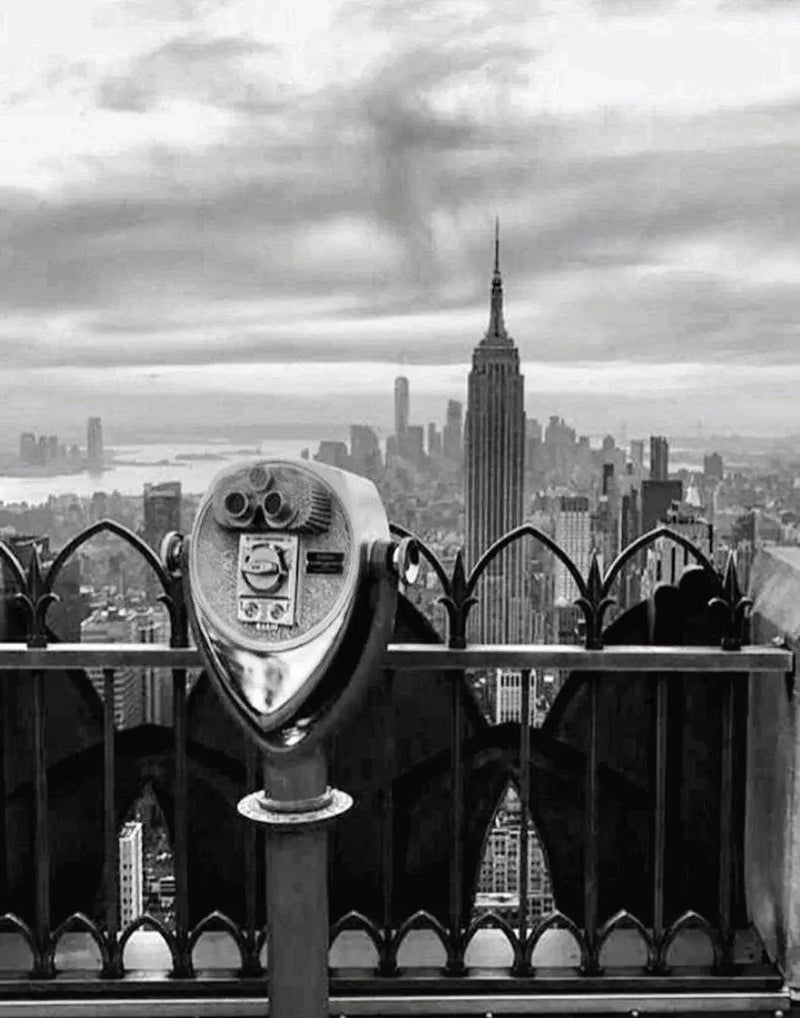 New York City Art Framed Black and White Photos Set of 5 Picture Frame Store New Jersey
