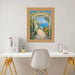 32x48 Frame Oak Natural Wood Picture Frame -