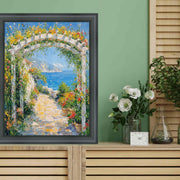 11x15 Frame Round Matte Black Picture Frame