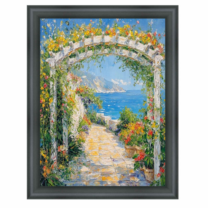 16x20 Frame Round Matte Black Picture Frame