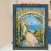 28x40 Frame Round Matte Black Picture Frame