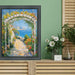 28x40 Frame Round Matte Black Picture Frame
