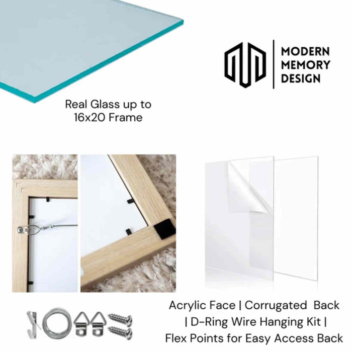 28x40 Frame Round Matte Black Picture Frame