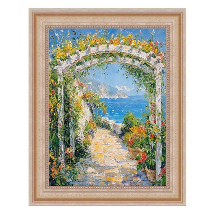 32x48 Frame Scoop Silver Gold Leaf Wash Picture Frame