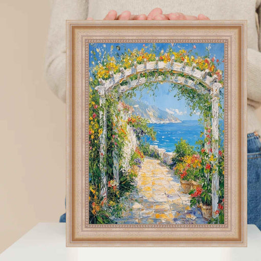 13x16 Frame Scoop Silver Gold Leaf Wash Picture Frame
