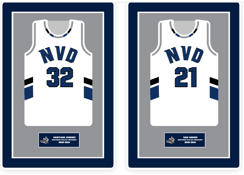 High School Senior Night Gift Student Athletes Jersey Print