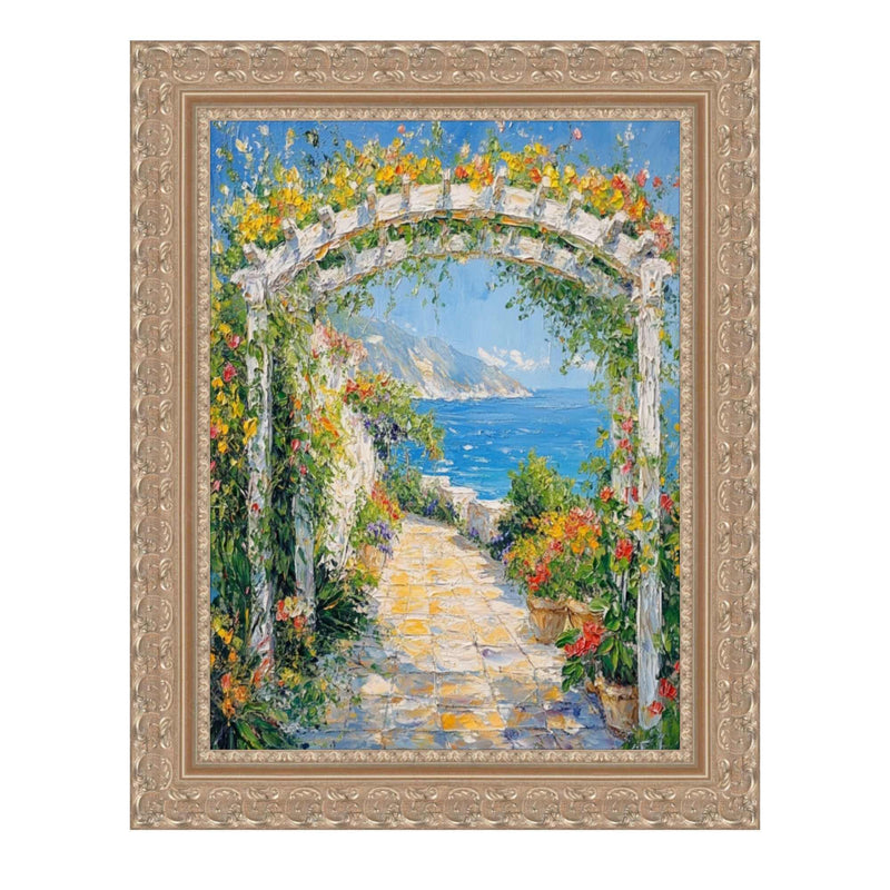 30x40 Frame Silver Baroque Ornate Picture Frame