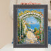 24x30 Frame Silver Gunmetal Pewter Scoop Picture Frame