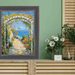 30x30 Frame Silver Gunmetal Pewter Scoop Picture Frame