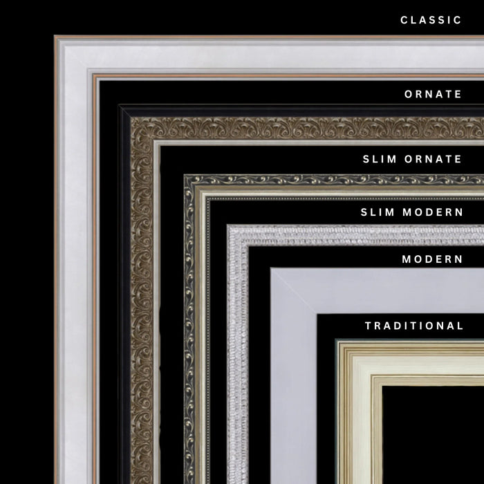 26x32 Silver Picture Frames