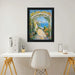 22x30 Frame Simple Flat Matte Black Wood Picture Frame