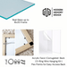 32x48 Frame Simple Flat Matte Black Wood Picture Frame