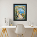 32x48 Frame Simple Flat Matte Black Wood Picture Frame