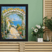 32x48 Frame Simple Flat Matte Black Wood Picture Frame