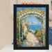 32x48 Frame Simple Flat Matte Black Wood Picture Frame