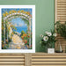 10x15 Frame Simple Flat Matte White Wood Picture Frame