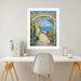 20x28 Frame Simple Flat Matte White Wood Picture Frame