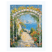 32x48 Frame Simple Flat Matte White Wood Picture Frame